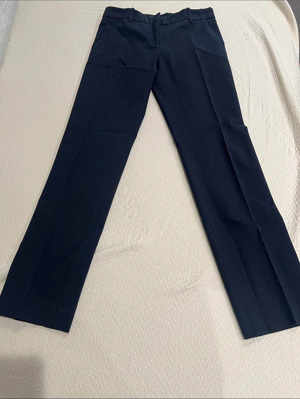 Loro Piana Classic Straight-Leg chino Pants in Navy